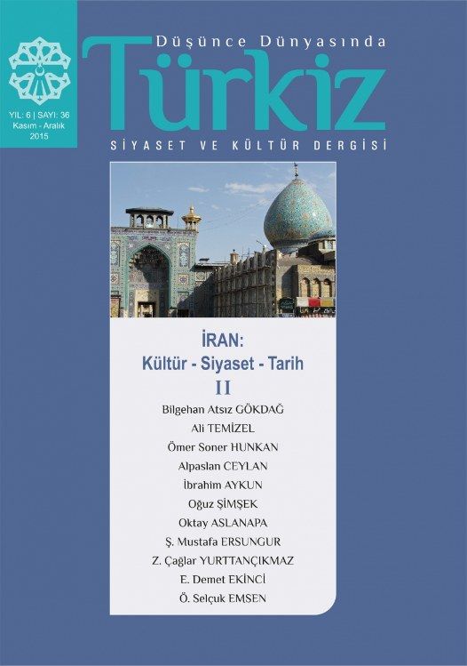 Sayı 36: İran: Kültür, Siyaset, Tarih-II